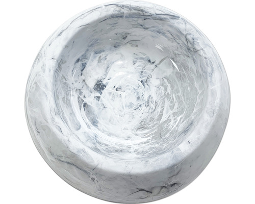 Schale in Marmoroptik