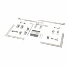 Beschläge für Holztore, inklusive Winkel, Riegel und Schrauben