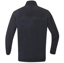 Fleecejacke mit durchgehendem Reißverschluss, Rückansicht