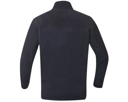 Fleecejacke mit durchgehendem Reißverschluss, Rückansicht