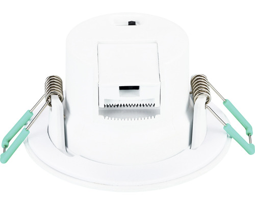 Einbauleuchte in Weiß mit Befestigungsfedern