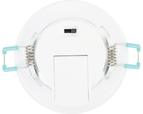 Deckeneinbaustrahler mit Federmechanismus