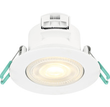 LED Einbauleuchte schwenkbar IP44 5,5W 550 lm einstellbares weiß Ø 8,7/6,8-7,4 cm 230V