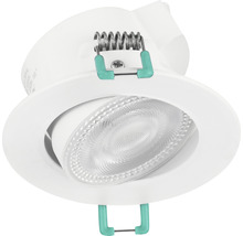 LED Einbauleuchte schwenkbar IP44 5,5W 550 lm einstellbares weiß Ø 8,7/6,8-7,4 cm 230V