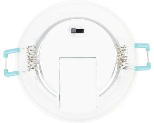 Einbaustrahler mit Befestigungsfedern