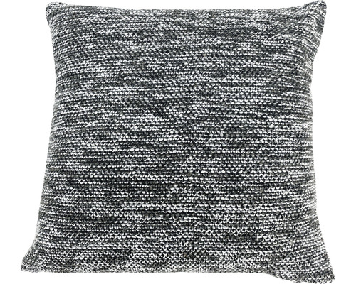 Dekokissen Strick grau meliert 45x45 cm Dekokissen Strick grau meliert 45x45 cm