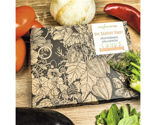 Bio-Saatgut-Paket für mediterranes Grillgemüse