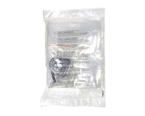 Verpackung mit Einfassband