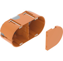 OBO 2003826 Hohlwand-Elektronikdose 61 luftdicht orange HE 61-DV-L