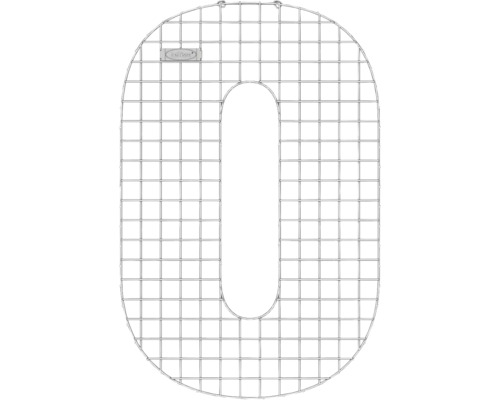 Gabione in Form der Zahl Null