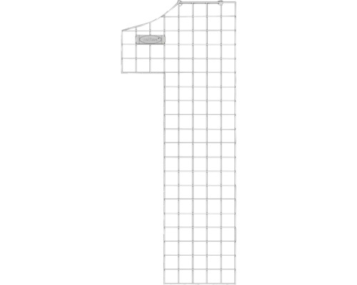 Gittermatte in Form der Ziffer Eins