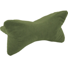 Nackenkissen aus geripptem Stoff