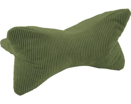 Nackenkissen aus geripptem Stoff