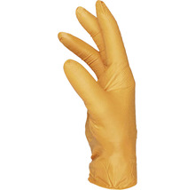 Ein einzelner Schutzhandschuh.