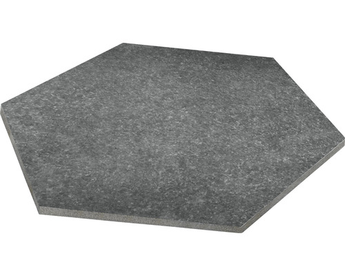 Sechseckige Gehwegplatte aus Stein