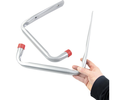 Fahrradhaken aus Metall zur Wandmontage