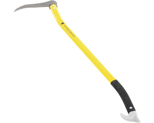 Ochsenkopf Sappie mit einem gelben Stiel und einem grauen Kopf