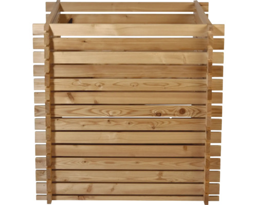 Holzkomposter aus Holzlatten