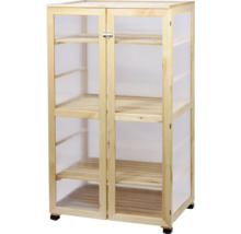 Anzuchtschrank dobar Dome groß 56 x 52 x 110 cm natur-thumb-1