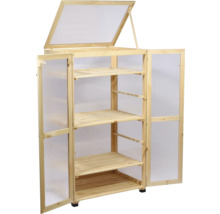 Anzuchtschrank dobar Dome groß 56 x 52 x 110 cm natur-thumb-2