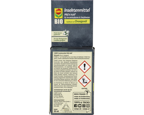 Compo Insektenspray Prev-AM für Zierpflanzen und Nutzpflanzen