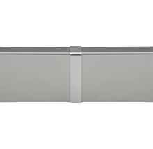 Aluminium-Sockelleiste mit Befestigungsclip