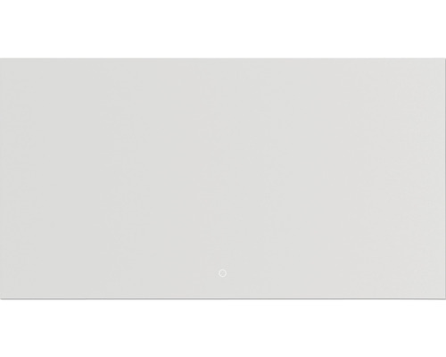 Rechteckiger Badezimmerspiegel mit integrierter Beleuchtung