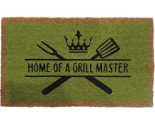 Fußmatte mit Grillmeister Motiv