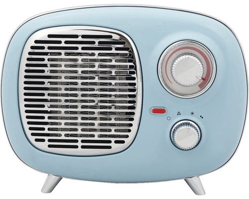 Elektrischer Heizlüfter im Retrodesign