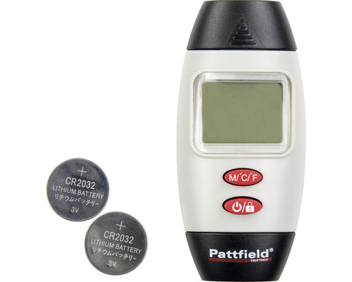 Pattfield Farbtemperaturmessgerät mit zwei CR2032 Lithium Batterien