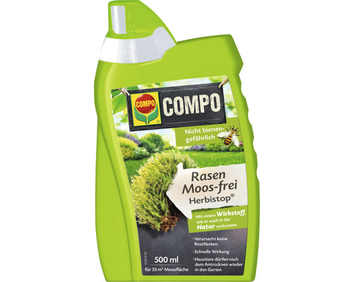 Rasen Moos-frei Herbistop COMPO 500 ml 55 m²