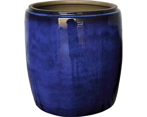 Pflanztopf Lafiora Jia Keramik Ø 44 cm H 45 cm royal blau