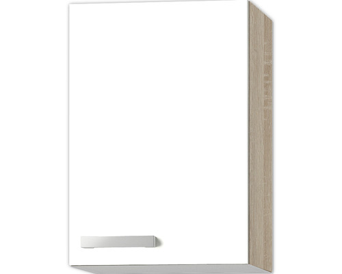 Optifit Hängeschrank Zamora214 BxTxH 40x34,6x57,6 cm weiß matt zerlegt Anschlag reversibel (links oder rechts montierbar)