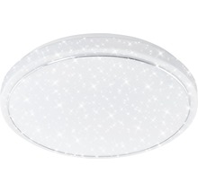 LED Deckenleuchte 23W 2100 lm 3000/4000/6000 K Ø 38 cm weiß + Sternendekor Lichtfarben über Wandschalter schaltbar