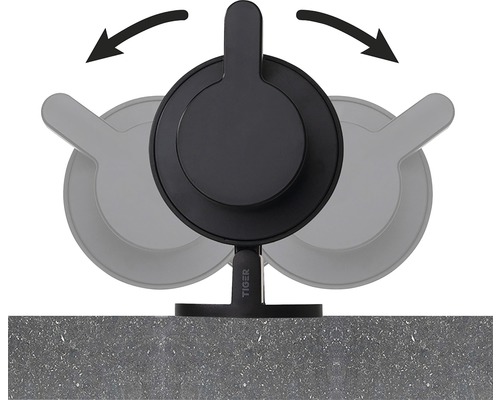 Schwenkbarer Tiger Handtuchhaken zur Wandmontage