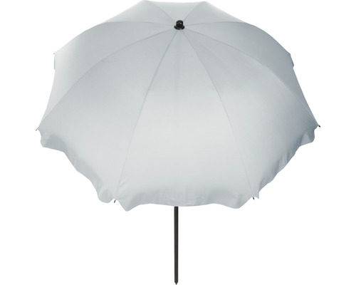 Geöffneter Sonnenschirm mit Stoffbespannung