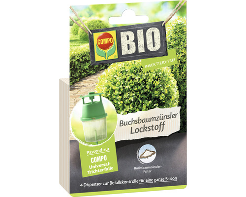 Lockstoff COMPO BIO Buchsbaumzünsler Lockstoff passend zur COMPO Universal-Trichterfalle 3 St. Insektizitfrei