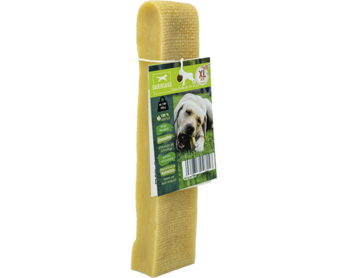 Hundesnack DAUERKAUER Dauerkauer XL starke Beißkraft aus Milch 1 Stück ca. 150 g, Zahnpflege, Stressabbau für Hunde 35 - 45 kg Kauartikel, Käsekauknochen