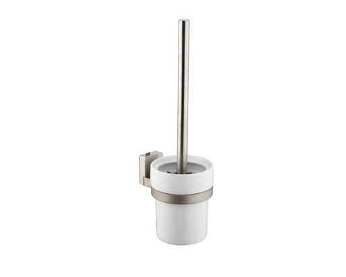 REIKA WC-Bürstengarnitur Ovaro magnetisch edelstahl matt ohne Montageplatte
