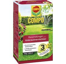 Compo Rasendünger plus Unkrautvernichter Packung