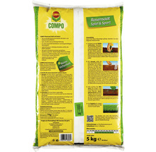 COMPO Rasensamen Spiel und Sport 5 Kilogramm für 250 Quadratmeter