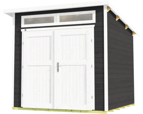 Gartenhaus mit Doppeltür und Fenster