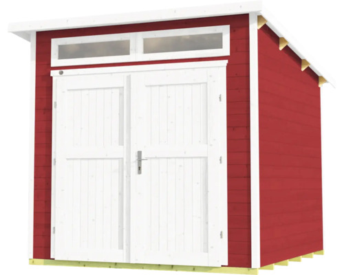Gartenschuppen mit Doppeltür und Fenster