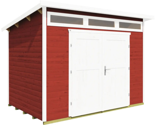 Gartenhaus mit Doppeltür und Fenstern