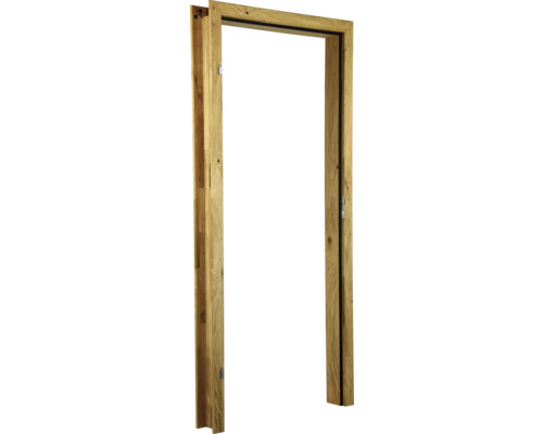 Zarge Eiche Bronze furniert 86x198,5 WS 32-34 DIN Links