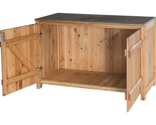 Gartenschrank/Outdoorküche Typ 453 Sidebord inkl. 2 Türen 120 x 77 x 58 cm Douglasie