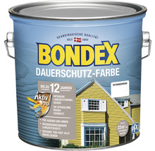 Bondex Dauerschutz-Farbe Schneeweiss im Farbeimer