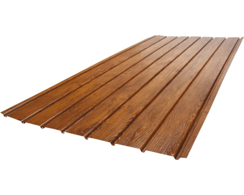 Holzfassadenprofil aus Kunststoff