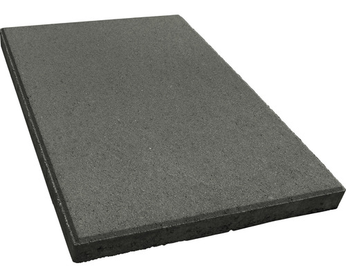 Beton Terrassenplatte anthrazit mit Fase 60 cm x 40 cm x 4 cm Graue Pflasterplatte aus Beton