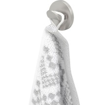 Handtuchhalter aus Edelstahl mit Handtuch